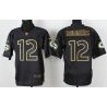 Cheap Aaron Rodgers Packers Jersey From China #12 Gold Lettering