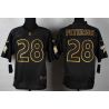 Cheap Adrian Peterson Vikings Jersey From China #28 Gold Lettering