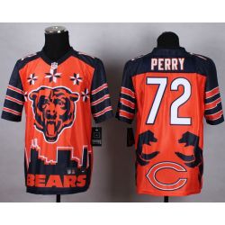 Cheap William Perry Bears Jersey From China #72 Noble