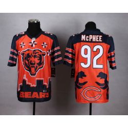 Cheap Pernell McPhee Bears Jersey From China #92 Noble