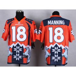 Cheap Peyton Manning Broncos Jersey From China #18 Noble