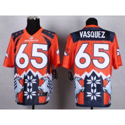 Cheap Louis Vasquez Broncos Jersey From China #65 Noble