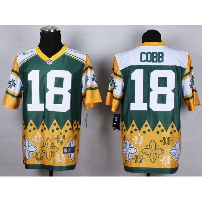 Cheap Randall Cobb Packers Jersey From China #18 Noble