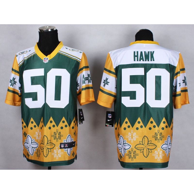 Cheap AJ Hawk Packers Jersey From China #50 Noble