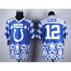 Cheap Andrew Luck Colts Jersey From China #12 Noble