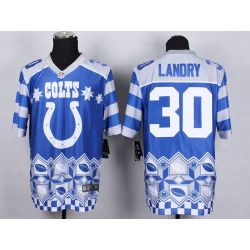 Cheap LaRon Landry Colts Jersey From China #30 Noble