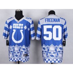 Cheap Jerrell Freeman Colts Jersey From China #50 Noble