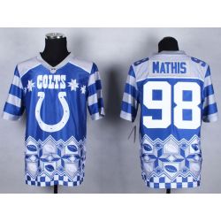 Cheap Robert Mathis Colts Jersey From China #98 Noble
