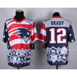 Cheap Tom Brady Patriots Jersey From China #12 Noble