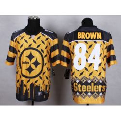 Cheap Antonio Brown Steelers Jersey From China #84 Noble