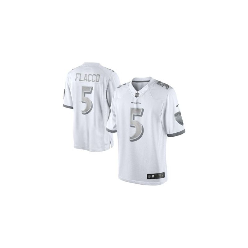 Cheap Joe Flacco Ravens Jersey From China #5 Platinum Cheap Joe Flacco Ravens Jersey From China #5 Platinum
