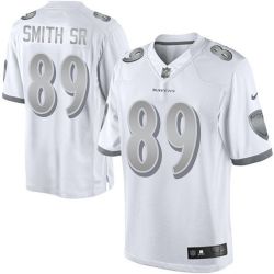 Cheap Steve Smith SR Ravens Jersey From China #89 Platinum