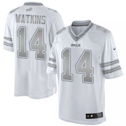 Cheap Sammy Watkins Bills Jersey From China #14 Platinum