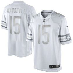 Cheap Brandon Marshall Bears Jersey From China #15 Platinum