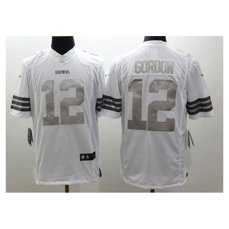 Cheap Josh Gordon Browns Jersey From China #12 Platinum Cheap Josh Gordon Browns Jersey From China #12 Platinum