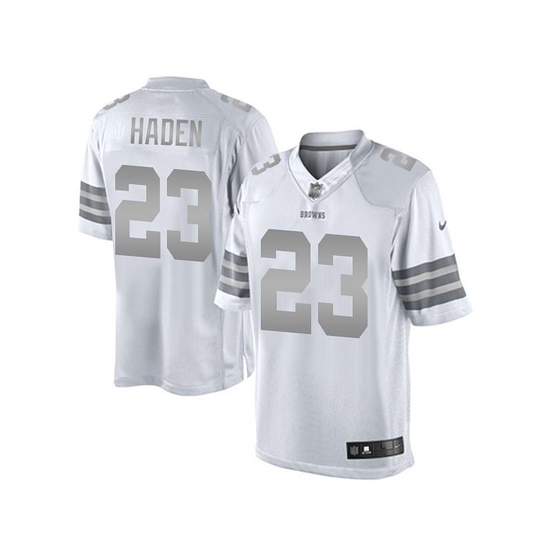 Cheap Joe Haden Browns Jersey From China #23 Platinum Cheap Joe Haden Browns Jersey From China #23 Platinum