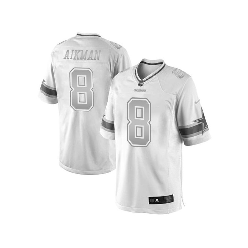 Cheap Troy Aikman Cowboys Jersey From China #8 Platinum Cheap Troy Aikman Cowboys Jersey From China #8 Platinum