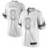 Cheap Troy Aikman Cowboys Jersey From China #8 Platinum