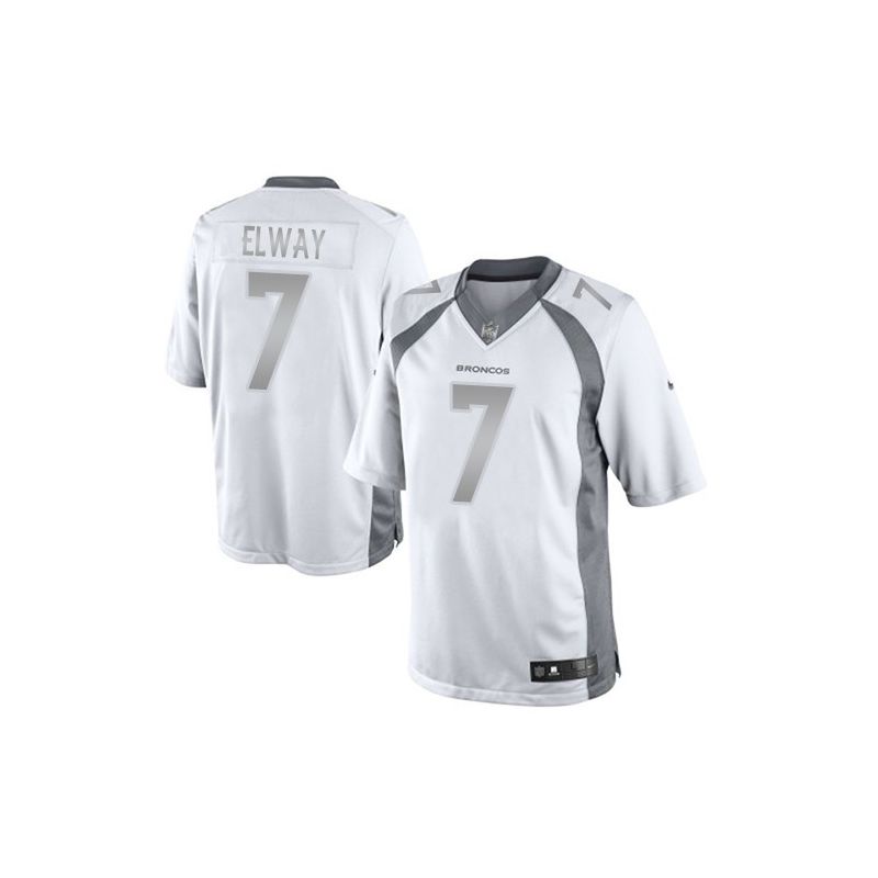 Cheap John Elway Broncos Jersey From China #7 Platinum Cheap John Elway Broncos Jersey From China #7 Platinum