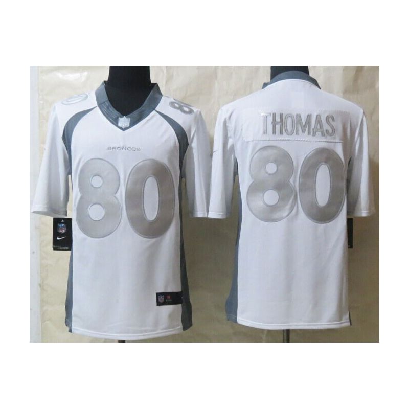 Cheap Julius Thomas Broncos Jersey From China #80 Platinum Cheap Julius Thomas Broncos Jersey From China #80 Platinum