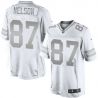 Cheap Jordy Nelson Packers Jersey From China #87 Platinum