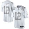 Cheap Andrew Luck Colts Jersey From China #12 Platinum