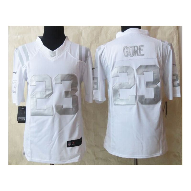 Cheap Frank Gore Colts Jersey From China #23 Platinum Cheap Frank Gore Colts Jersey From China #23 Platinum