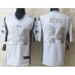 Cheap Darrelle Revis Patriots Jersey From China #24 Platinum