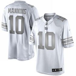 Cheap Eli Manning Giants Jersey From China #10 Platinum