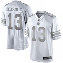 Cheap Odell Beckham JR Giants Jersey From China #13 Platinum