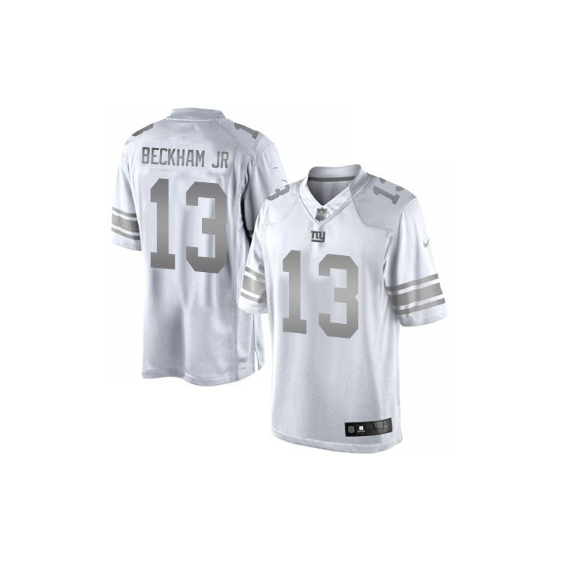 Cheap Odell Beckham JR Giants Jersey From China #13 Platinum