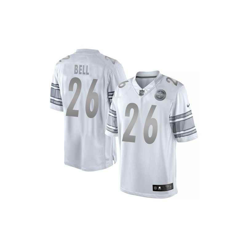 Cheap LeVeon Bell Steelers Jersey From China #26 Platinum Cheap LeVeon Bell Steelers Jersey From China #26 Platinum