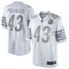 Cheap Troy Polamalu Steelers Jersey From China #43 Platinum
