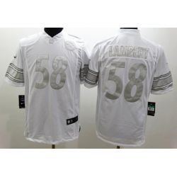 Cheap Jack Lambert Steelers Jersey From China #58 Platinum