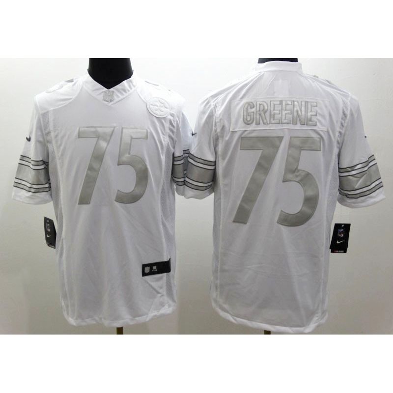 Cheap Joe Greene Steelers Jersey From China #75 Platinum Cheap Joe Greene Steelers Jersey From China #75 Platinum