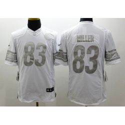 Cheap Heath Miller Steelers Jersey From China #83 Platinum