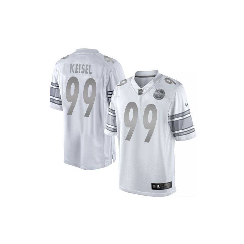 Cheap Brett Keisel Steelers Jersey From China #99 Platinum Cheap Brett Keisel Steelers Jersey From China #99 Platinum
