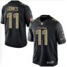 Cheap Julio Jones Falcons Jersey From China #11 Black Salute To Service