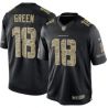 Cheap AJ Green Bengals Jersey From China #18 Black Salute To Service