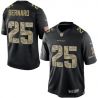 Cheap Giovani Bernard Bengals Jersey From China #25 Black Salute To Service
