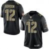 Cheap Josh Gordon Browns Jersey From China #12 Black Salute To Service