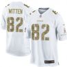 Cheap Jason Witten Cowboys Jersey From China #82 White Salute To Service