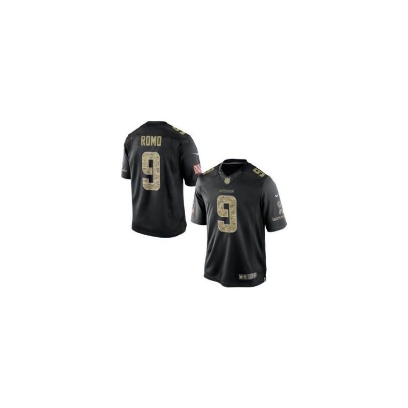Cheap Tony Romo Cowboys Jersey From China #9 Black Salute To Service Cheap Tony Romo Cowboys Jersey From China #9 Black Salute To Service