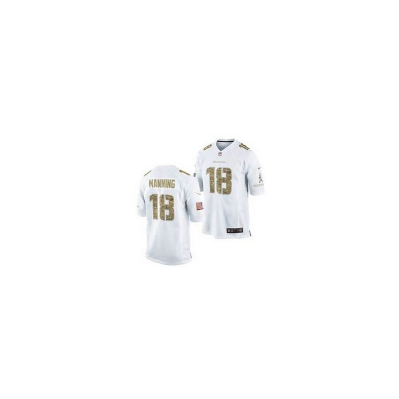 Cheap Peyton Manning Broncos Jersey From China #18 White Salute To Service Cheap Peyton Manning Broncos Jersey From China #18 White Salute To Service