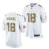 Cheap Peyton Manning Broncos Jersey From China #18 White Salute To Service