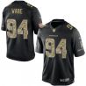 Cheap DeMarcus Ware Broncos Jersey From China #94 Black Salute To Service