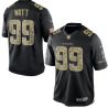 Cheap JJ Watt Texans Jersey From China #99 Black Salute To Service