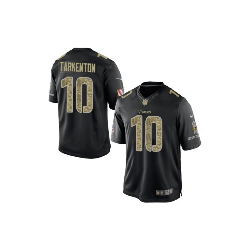 Cheap Fran Tarkenton Vikings Jersey From China #10 Black Salute To Service Cheap Fran Tarkenton Vikings Jersey From China #10 Black Salute To Service