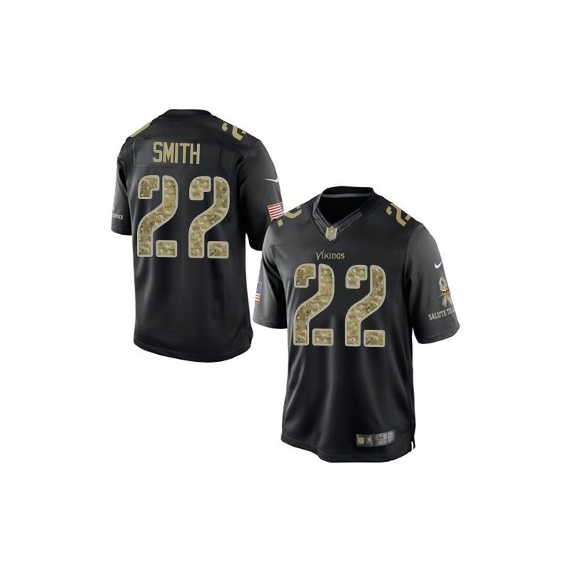 Cheap Harrison Smith Vikings Jersey From China #22 Black Salute To Service Cheap Harrison Smith Vikings Jersey From China #22 Black Salute To Service