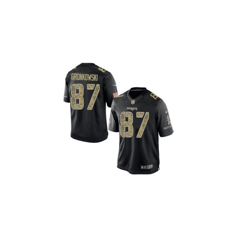 Cheap Rob Gronkowski Patriots Jersey From China #87 Black Salute To Service Cheap Rob Gronkowski Patriots Jersey From China #87 Black Salute To Service